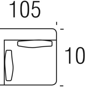 Beltá / Frajumar designové sedačky Suit rohový modul  Sedací soupravy