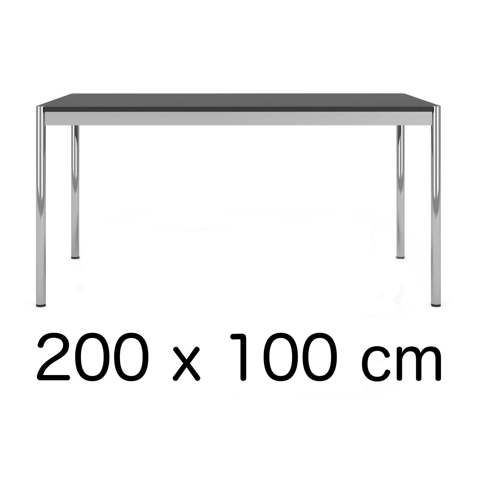 USM designové Haller stoly 100x200cm Kancelářský nábytek