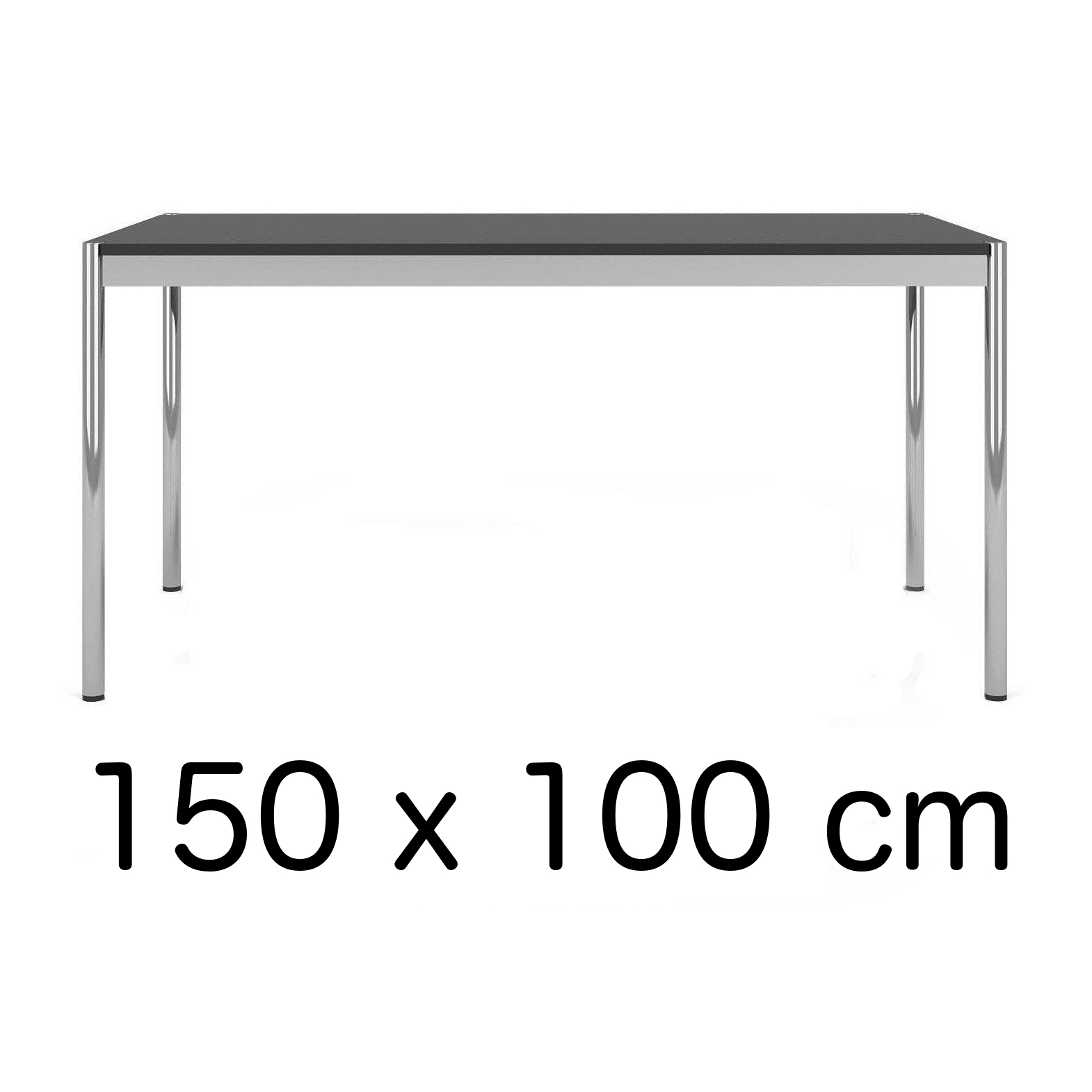 USM Designové Haller stoly 100x150cm Kancelářský nábytek