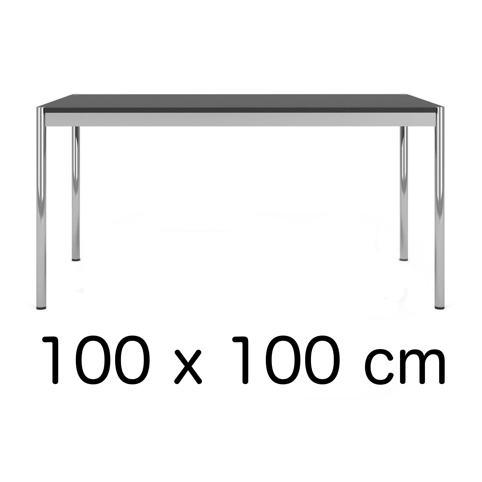 USM designové Haller stoly 100x100cm Kancelářský nábytek