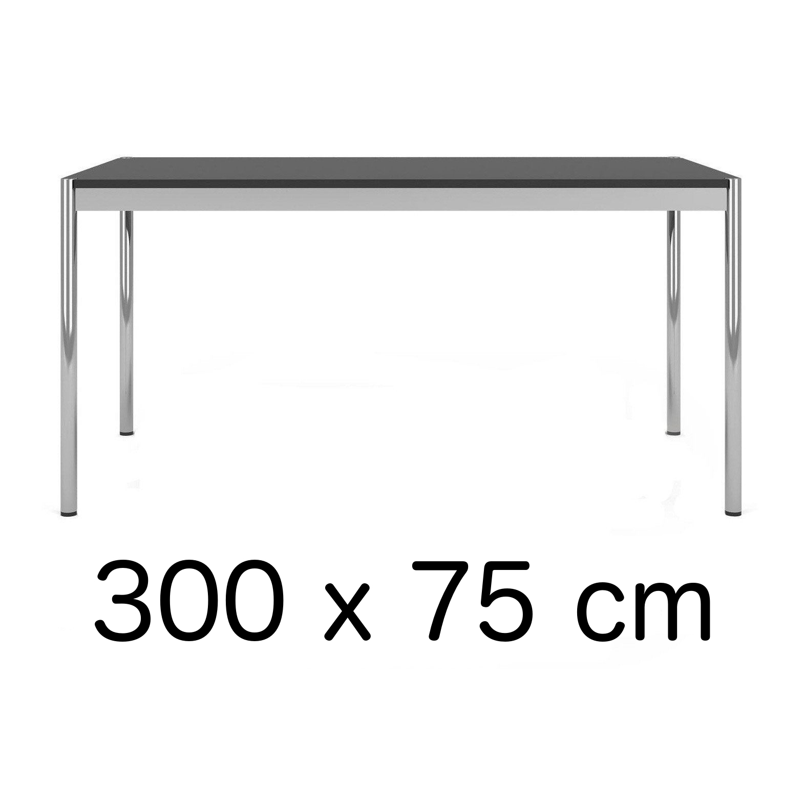USM designové Haller stoly 75x300cm Kancelářský nábytek