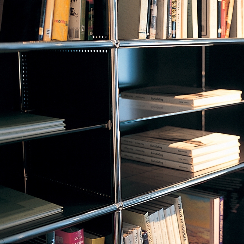 USM Haller pevná sklěnená police Botníky