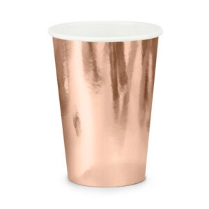Párty kelímky rosegold - trička na rozlučku se svobodou