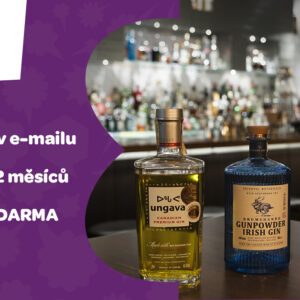 Degustace gin & tonic - adrenalinový dárek✅
