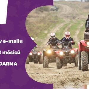 Offroad jízda na čtyřkolkách - originální dárek✅