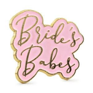 Odznáček Bride´s babes - trička na rozlučku se svobodou