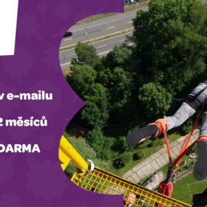 Bungee jumping z jeřábu ve dvou - originální dárek✅