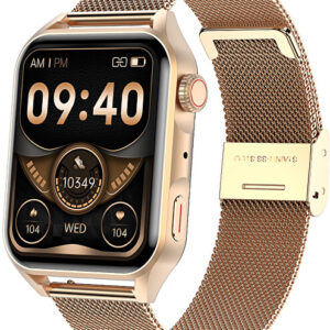 SLEVA II - AMOLED Smartwatch W280GDM - Gold - recenze hodinek✅