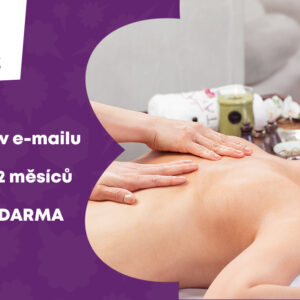 Arganová olejová masáž - originální dárek✅