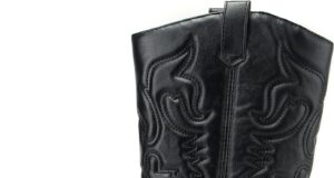 Nové 7 dámské černé westernové boty neodolají 2024