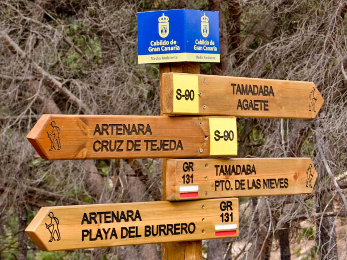 Pěší výlet po GR131 na Gran Canaria, Kanárské ostrovy, Španělsko