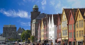 Bergen v zimě umožňuje velkolepou krátkou přestávku.