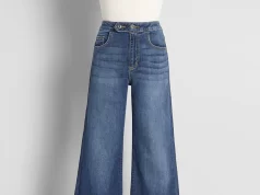 Nové dámské džíny do zvonu jsou zpět v módě 2024
