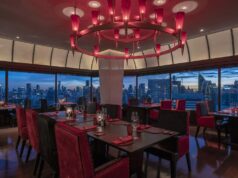 Restaurace a bar Rib Room, Bangkok, Thajsko