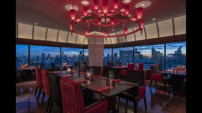 Restaurace a bar Rib Room, Bangkok, Thajsko